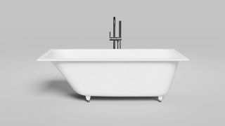 Ванна из искусственного камня Salini Orlanda S-Stone 102022M 180x80см белый матовый